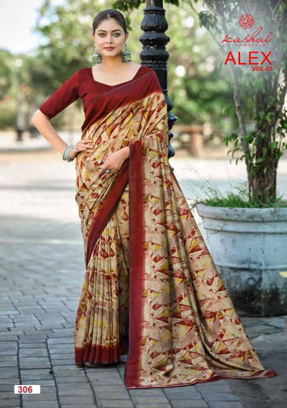 Kashvi alex vol-3 saree clothing wholesale suppliers india